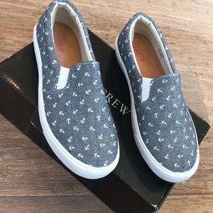 Jcrew slip on sneakers
